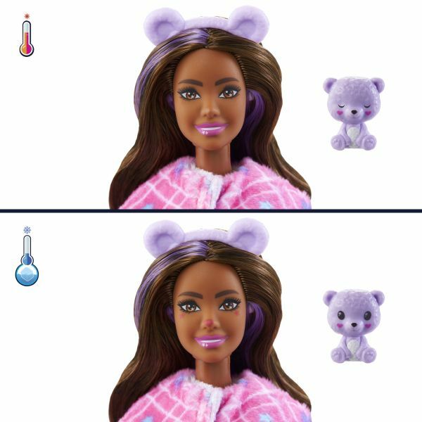 Barbie: Cutie Reveal meglepetés baba, 2. sorozat - maci