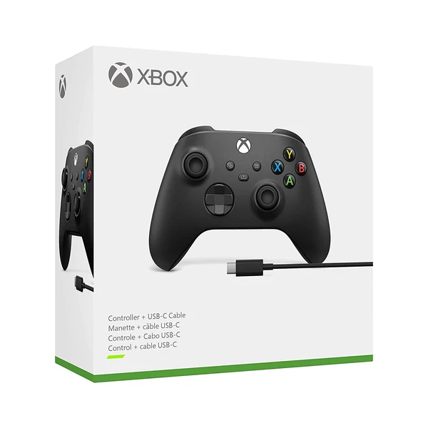 Microsoft Xbox Wireless Controller + USB-C Cable Gamepad, kontroller