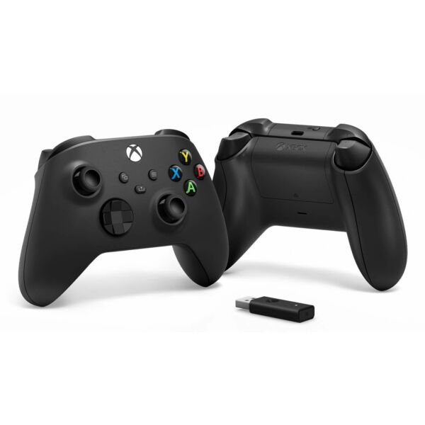 Microsoft Xbox Series X/S Controller + Adapter Gamepad, kontroller