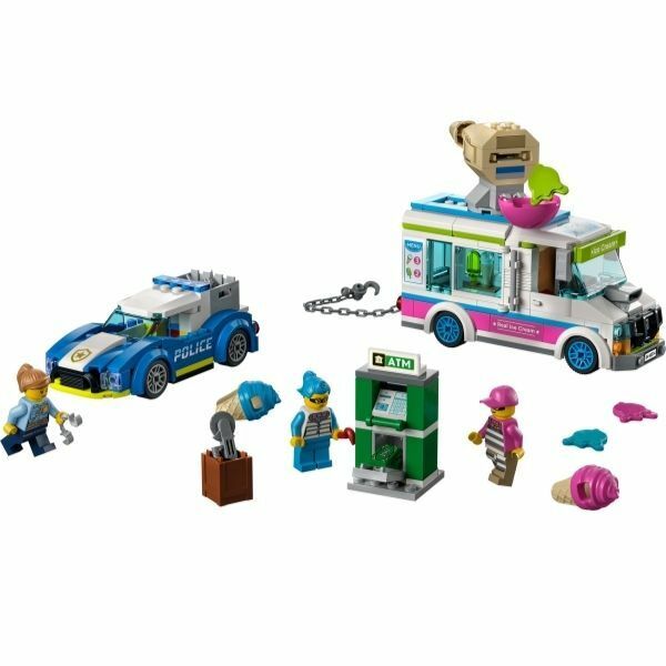 LEGO® City Police Fagylaltos kocsi rendőrségi üldözés 60314