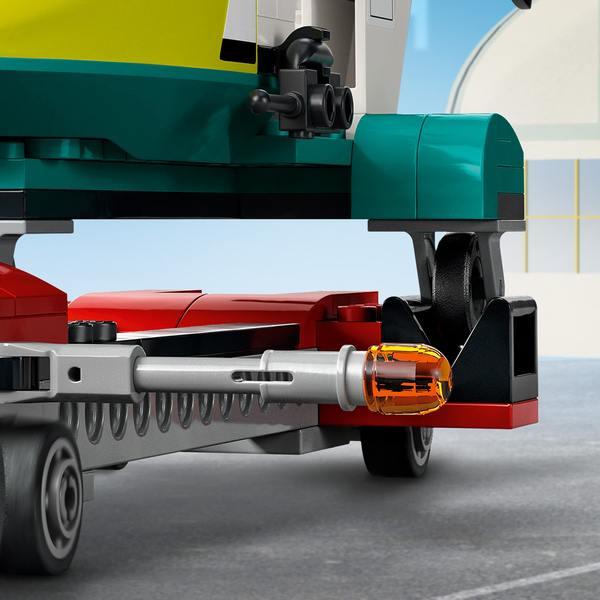 LEGO® City Great Vehicles Mentőhelikopteres szállítás 60343