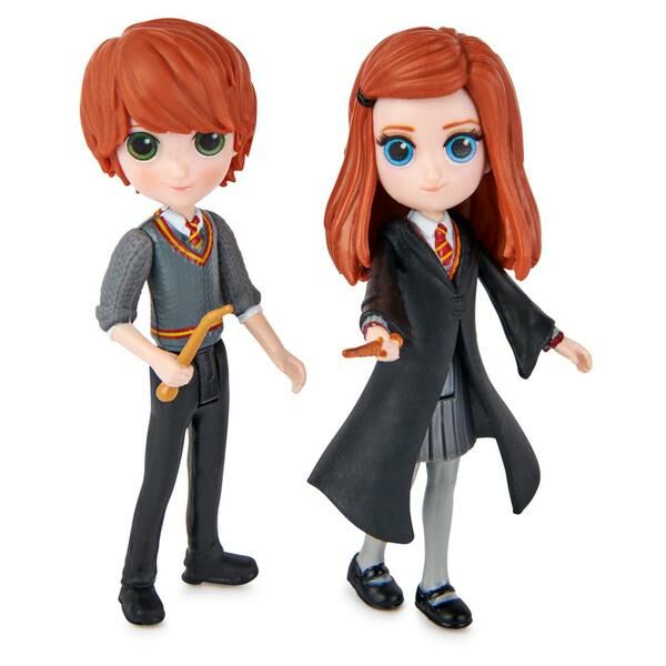Harry Potter: Ron és Ginny figura szett, Makesz figurával