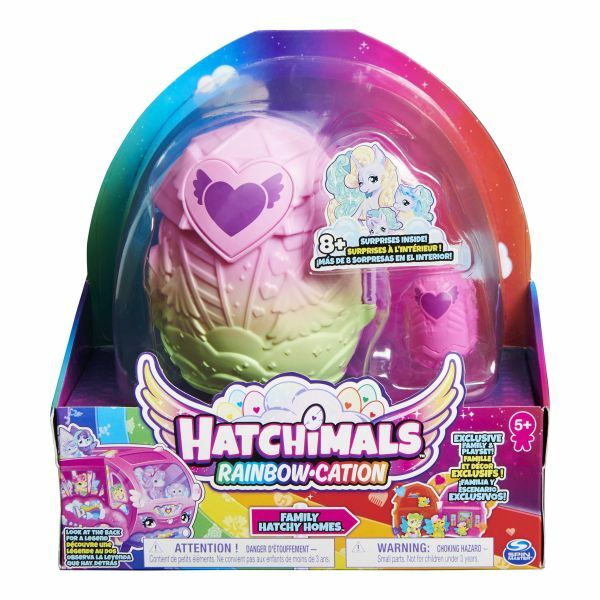 Hatchimals: Rainbowcation Otthonok játékszett - többféle