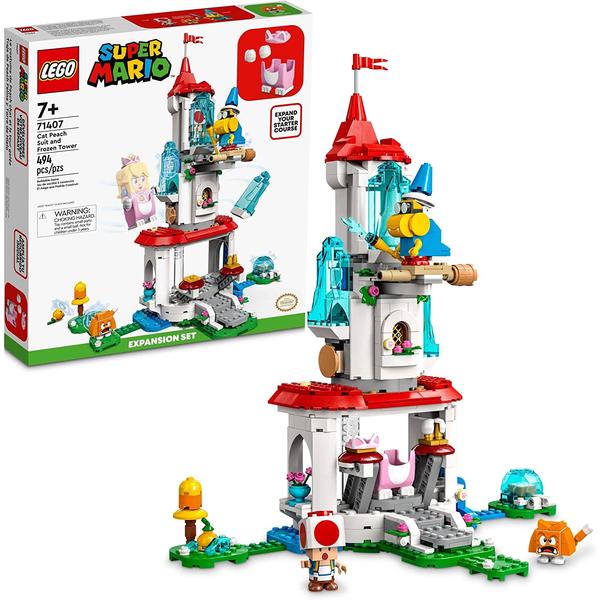 LEGO® Super Mario™ - Peach macskajelmez és befagyott torony kiegészítő szett (71407)