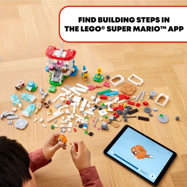 LEGO® Super Mario™ - Peach macskajelmez és befagyott torony kiegészítő szett (71407)