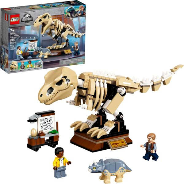 LEGO® Jurassic World T-Rex dinoszaurusz őskövület kiállítás (76940)