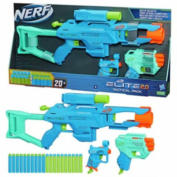 Nerf: Elite 2.0 Tactical szivacslövő fegyverkészlet