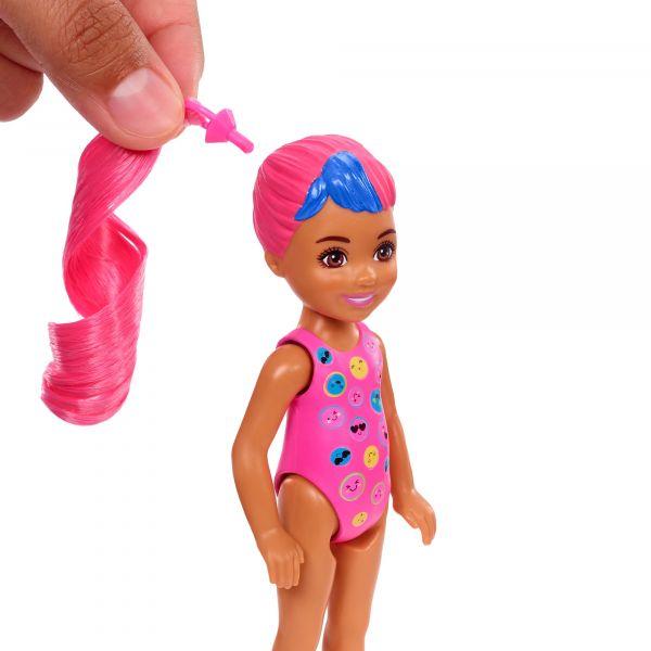 Barbie: Color Reveal Chelsea baba - Csini neon