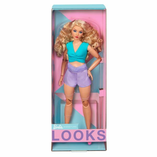 Barbie: Neon kollekció - Barbie lila rövidnadrágban