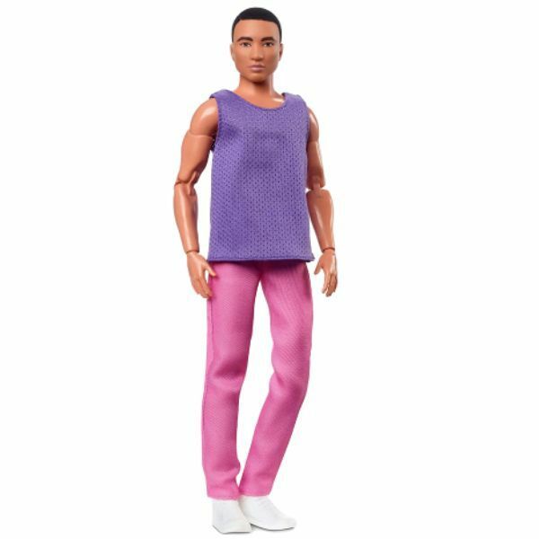 Barbie: Neon kollekció - Ken lila pólóban