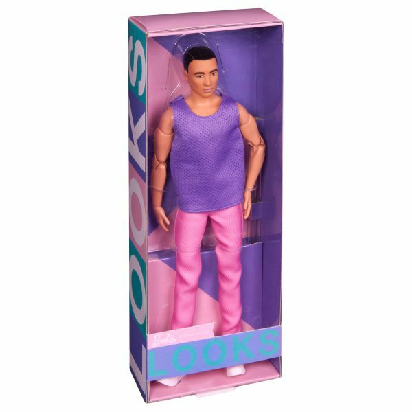 Barbie: Neon kollekció - Ken lila pólóban