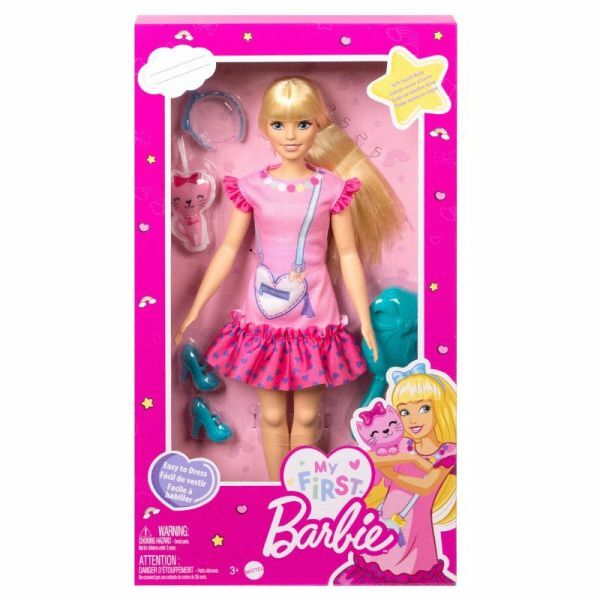Első Barbie babám: Szőke hajú baba