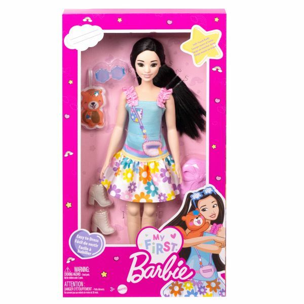 Első Barbie babám: Fekete hajú baba