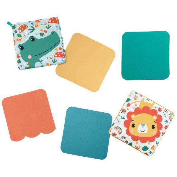 Fisher-Price: Változatos anyagok zsepidoboz