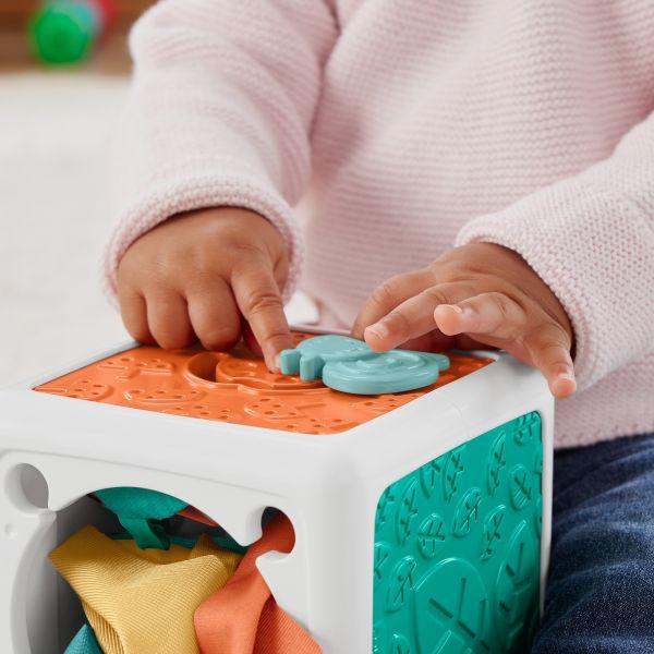 Fisher-Price: Változatos anyagok zsepidoboz
