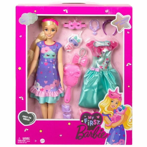 Első Barbie babám: Deluxe baba - szőke