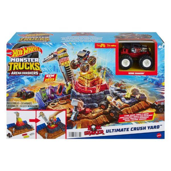 Hot Wheels: Monster Trucks Live aréna Bone Shaker kisautóval - Döntő