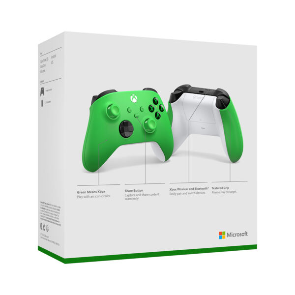 Xbox Series Wireless Controller Velocity Green