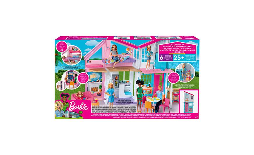 Barbie babaház lifttel és medencével