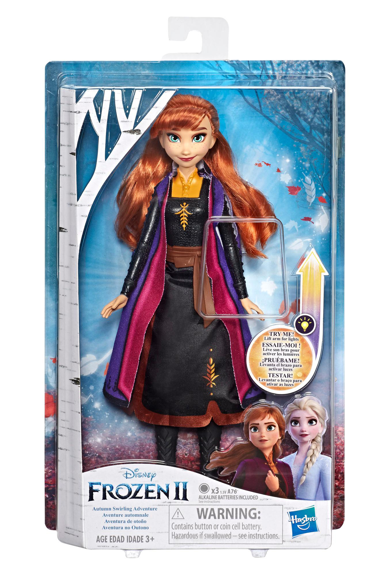 Disney hercegnők: Jégvarázs 2 Anna baba csere ruhával 28 cm Disney hercegnők: Jégvarázs 2 Anna baba csere ruhával 28 cm